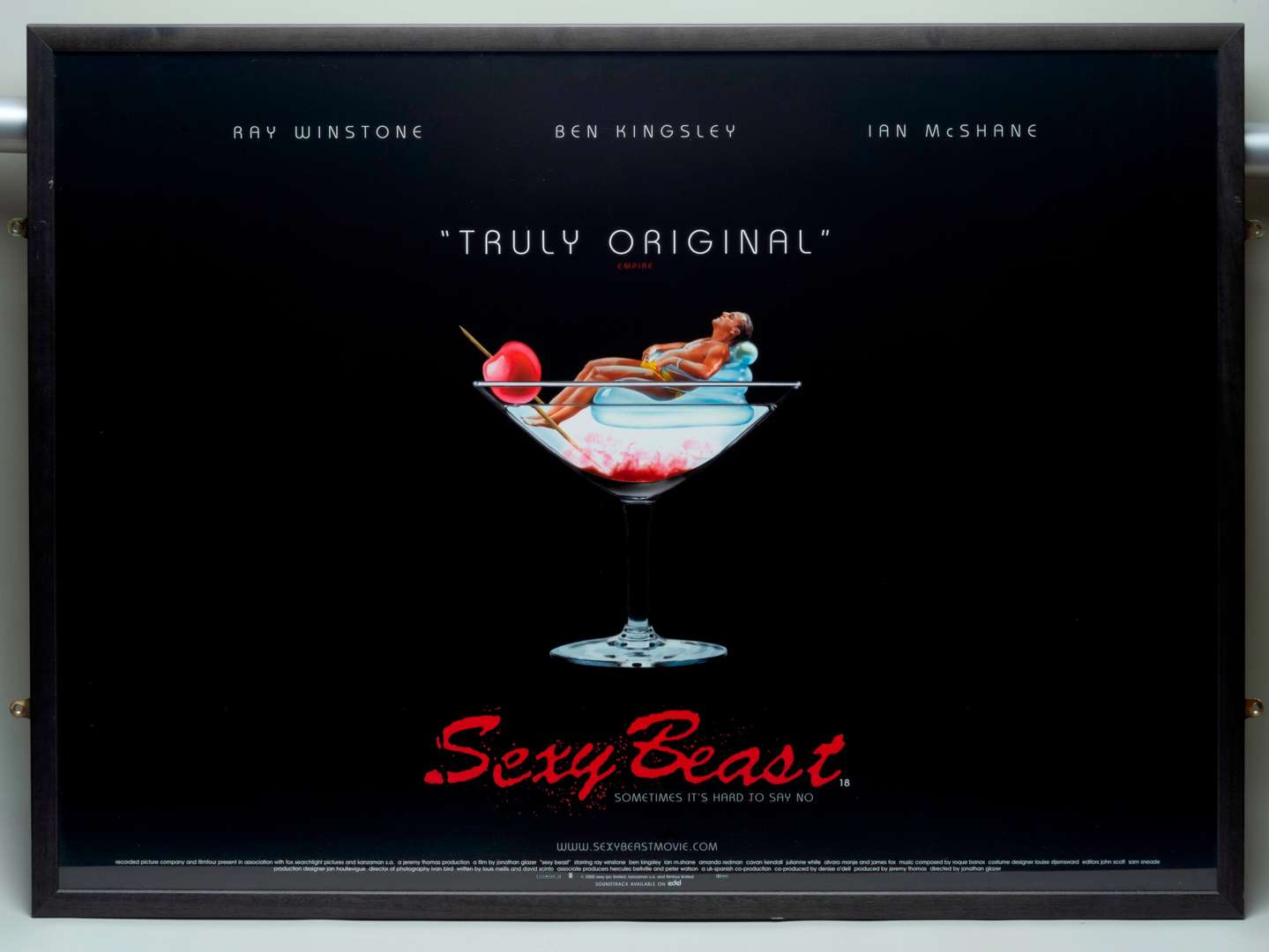 <p>“Sexy Beast”, original movie poster</p>