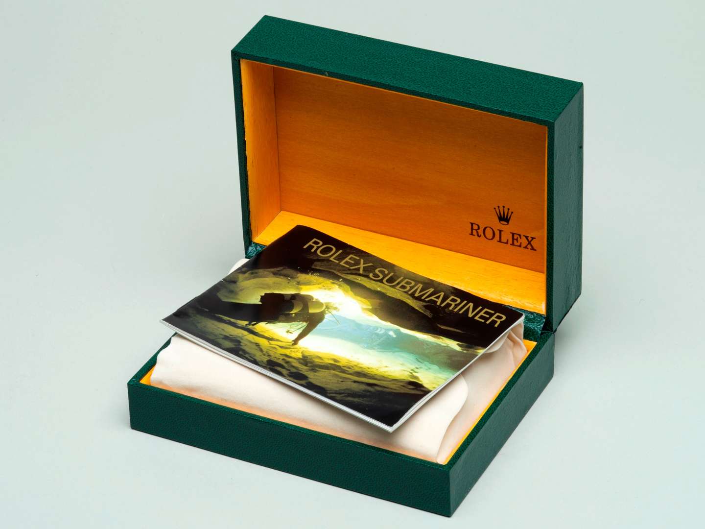 <p>Rolex watch box</p>