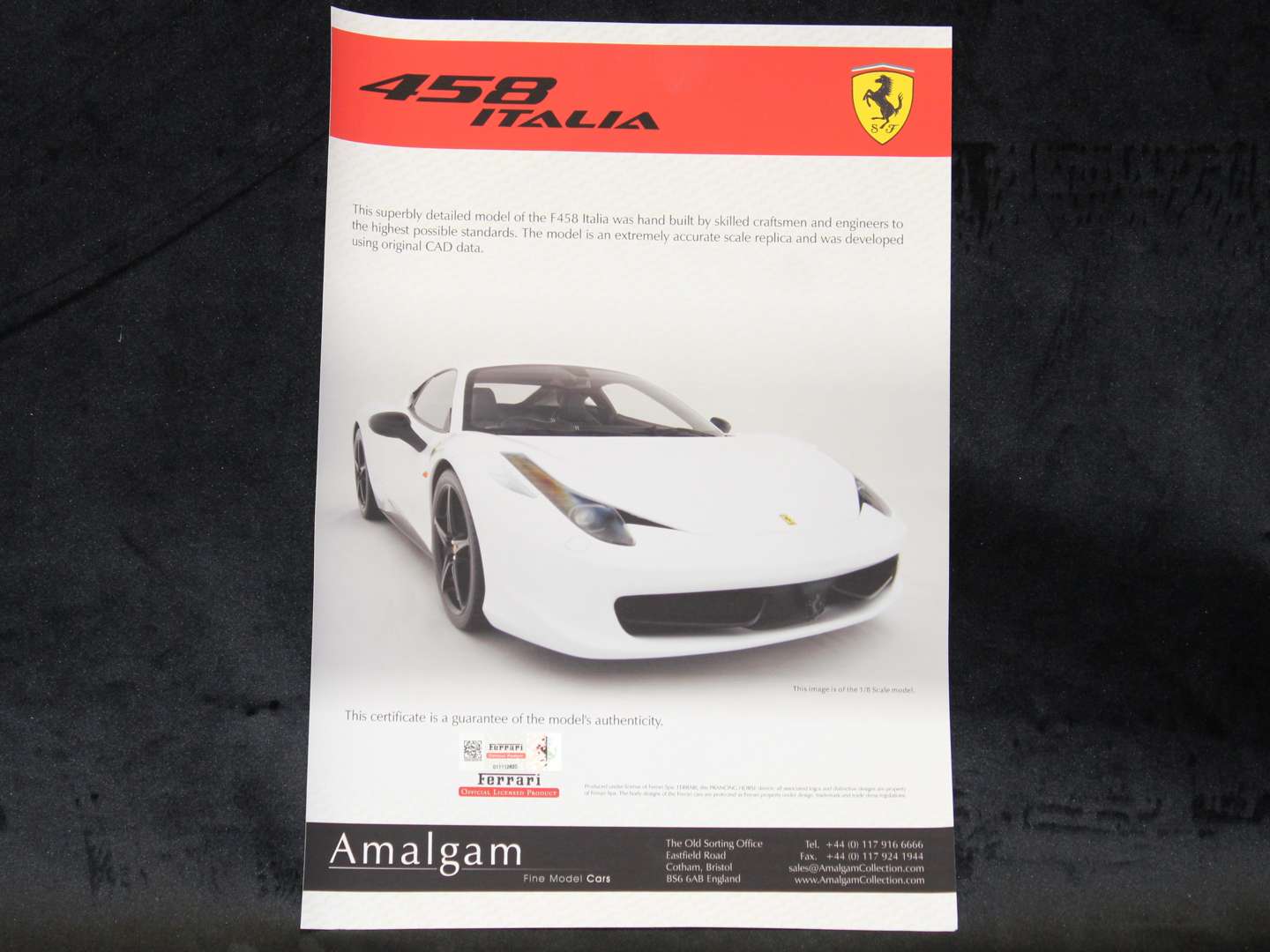 <p>Amalgam Ferrari 458 Italia model</p>