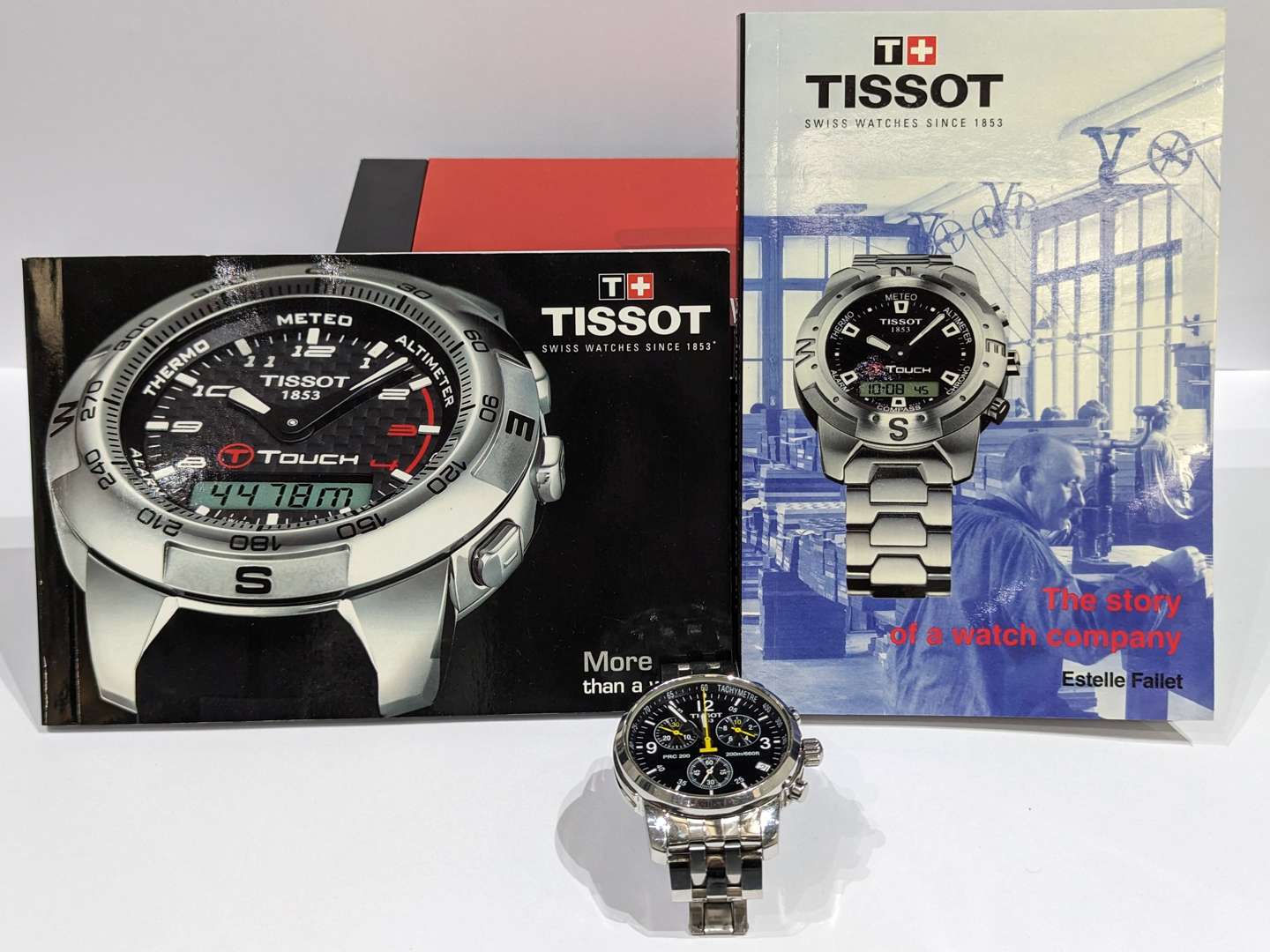 <p>Tissot Chronograph PRC200 men's watch</p>