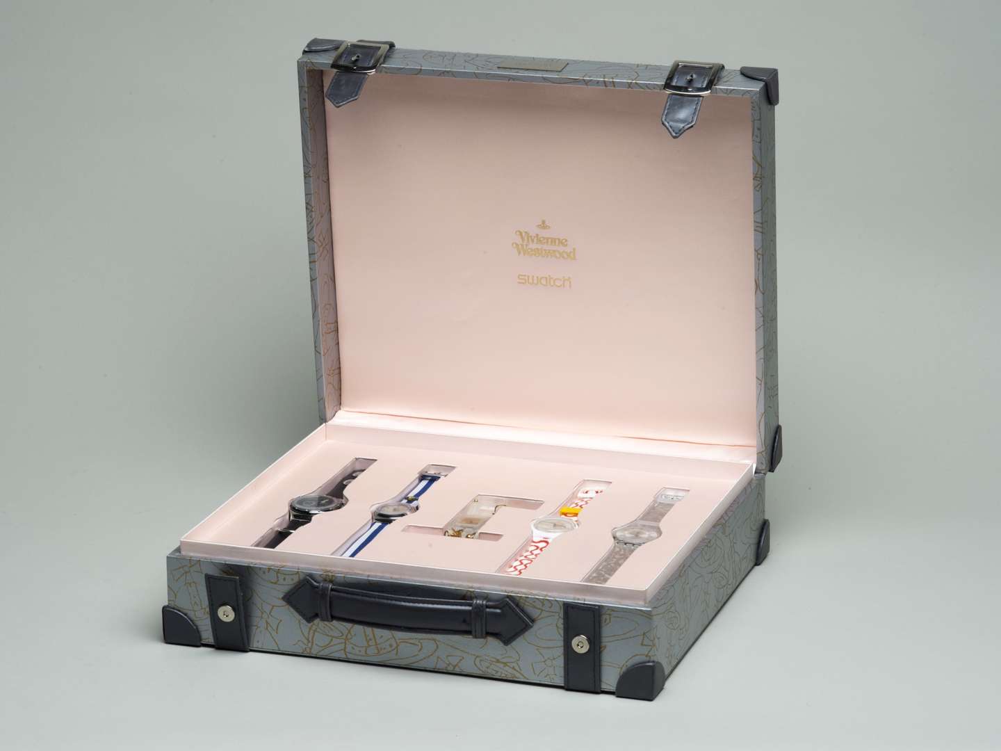 <p>Vivienne Westwood Swatch watch box set</p>