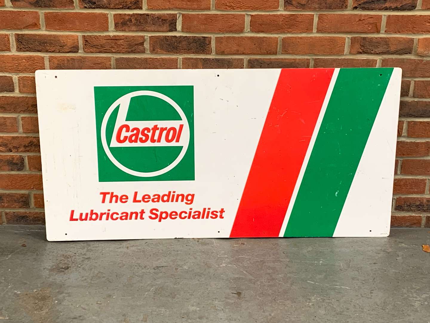 <p>Castrol Lubricant Specialist Aluminium Sign&nbsp;</p>