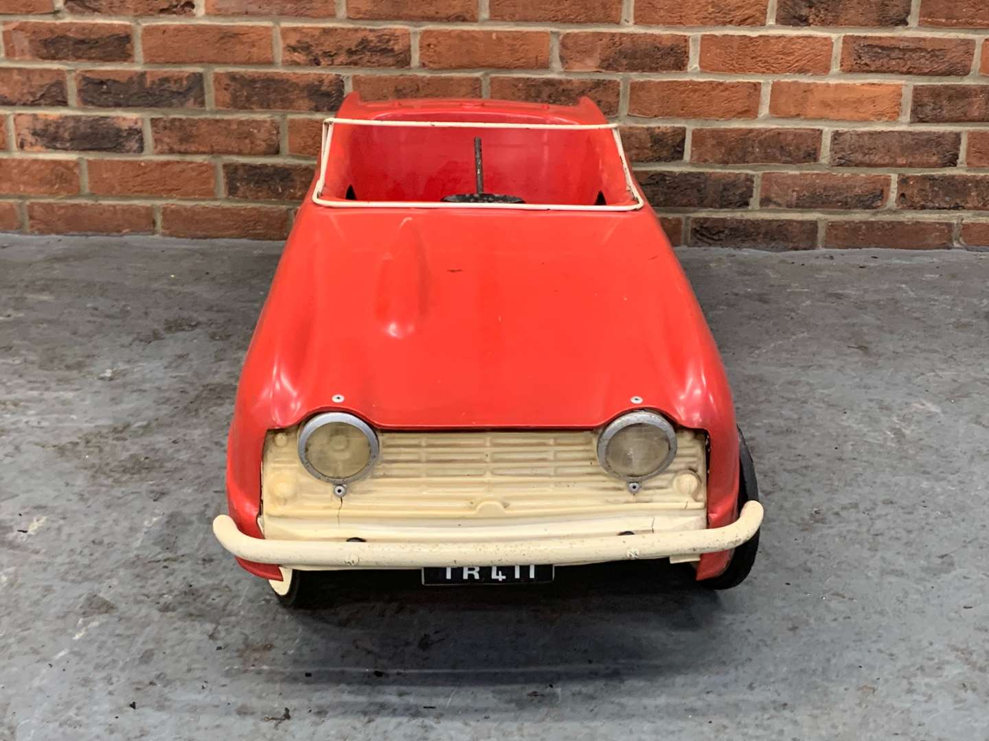 <p>Triumph TR4 Child's Plastic Pedal Car</p>