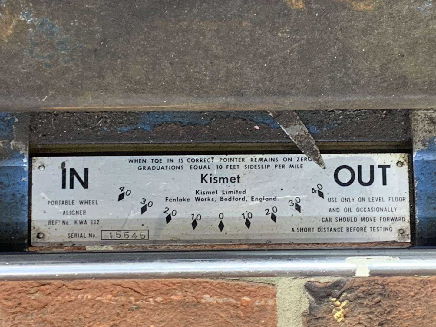 <p>Kismet Tracking Gauge</p>