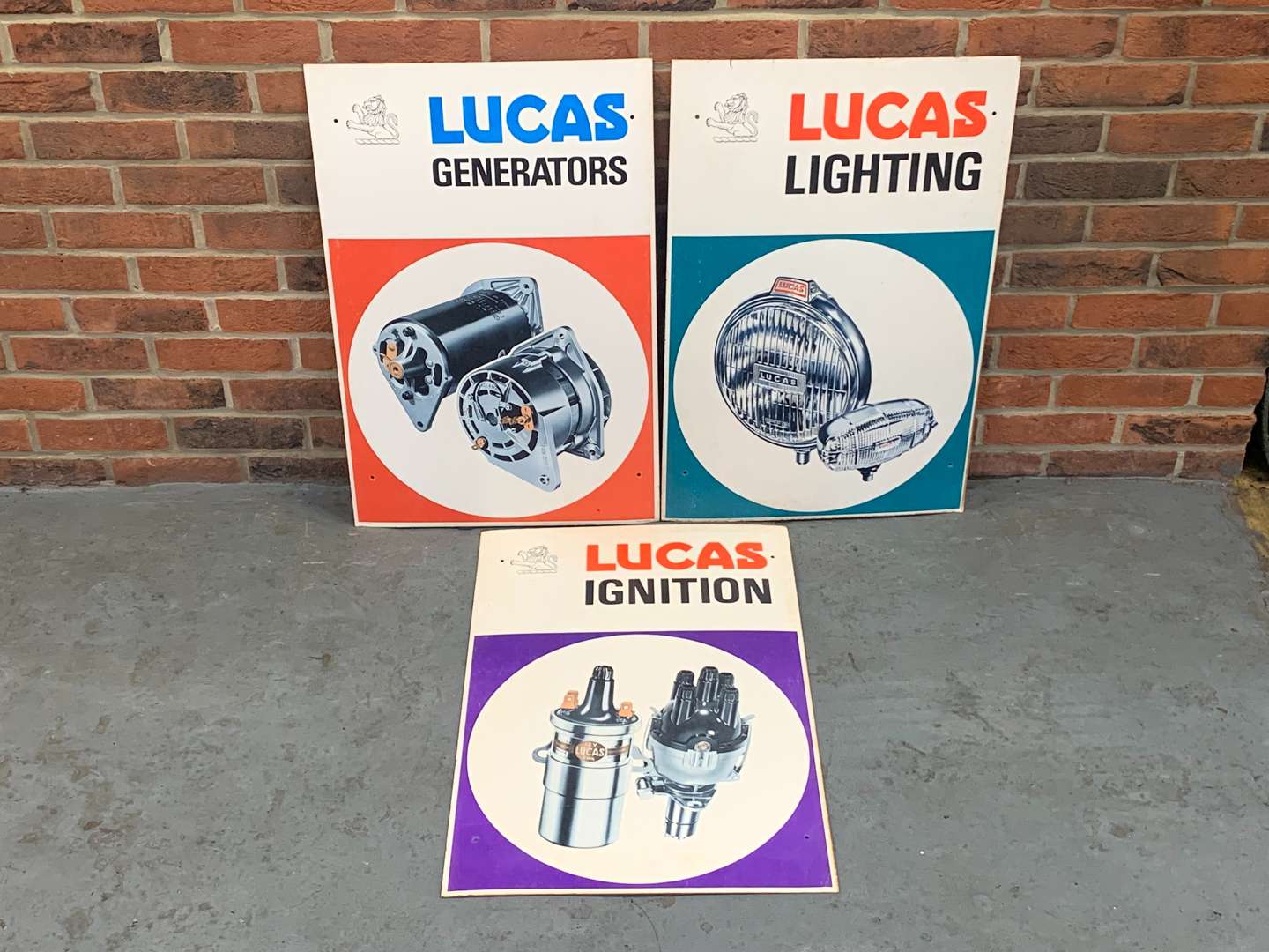 <p>Lucas Generators, Lighting and Ignition Signs on Board</p>