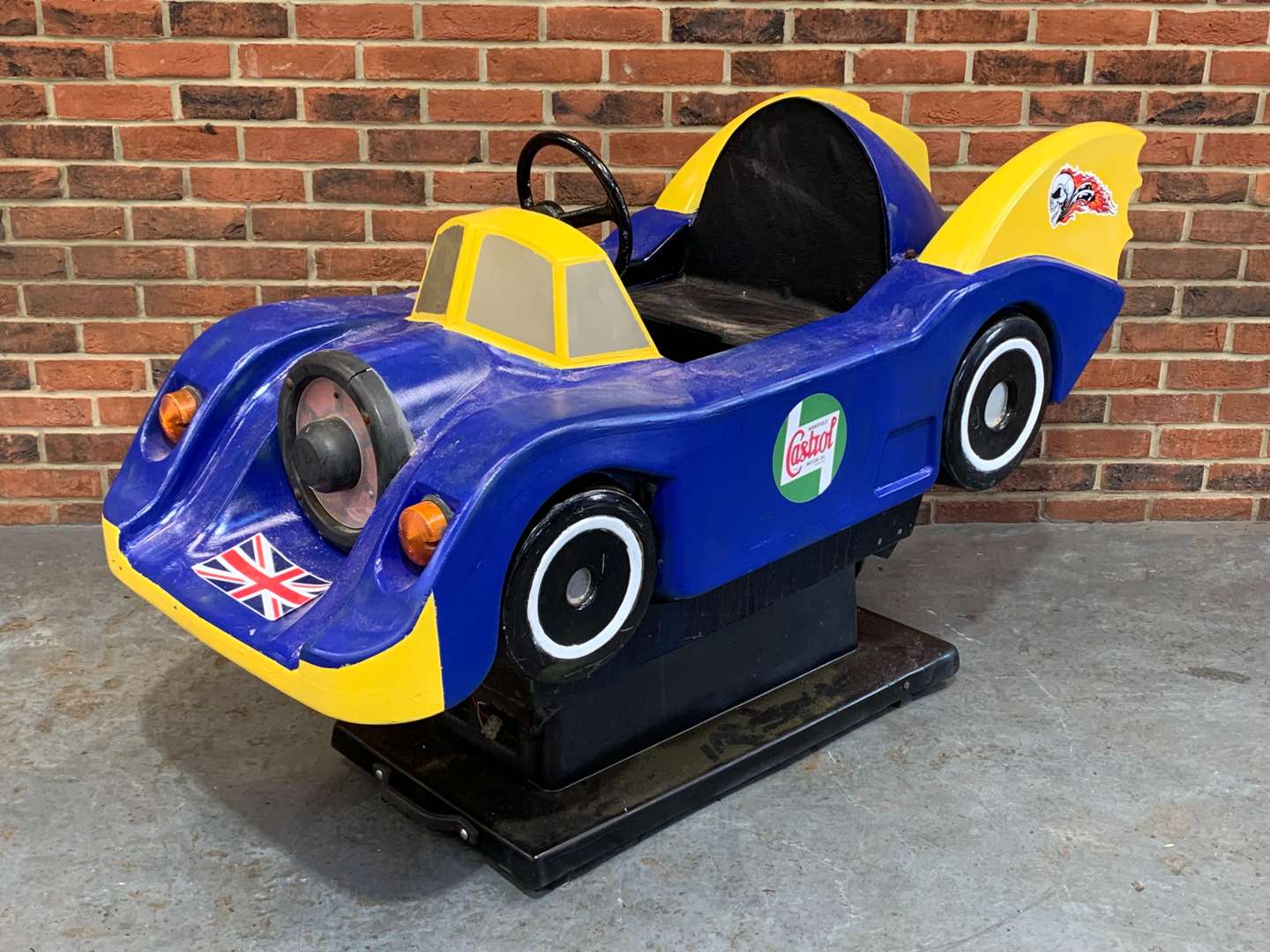 <p>Childs Coin Operated Race Car</p>