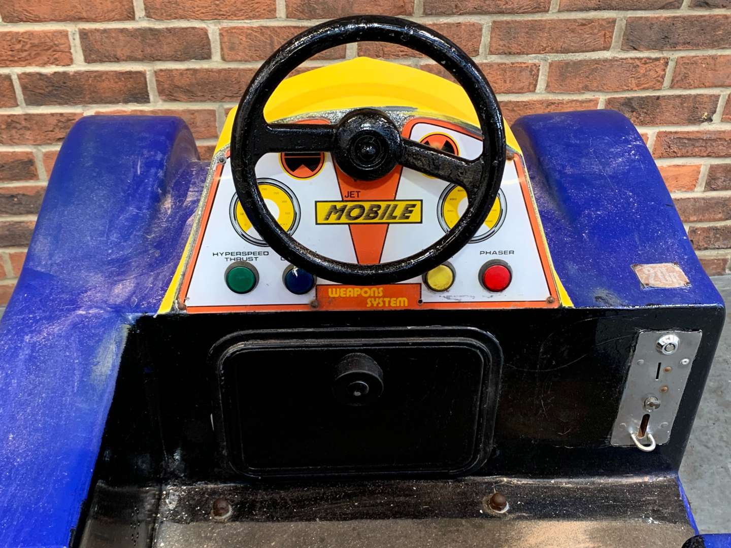 <p>Childs Coin Operated Race Car</p>