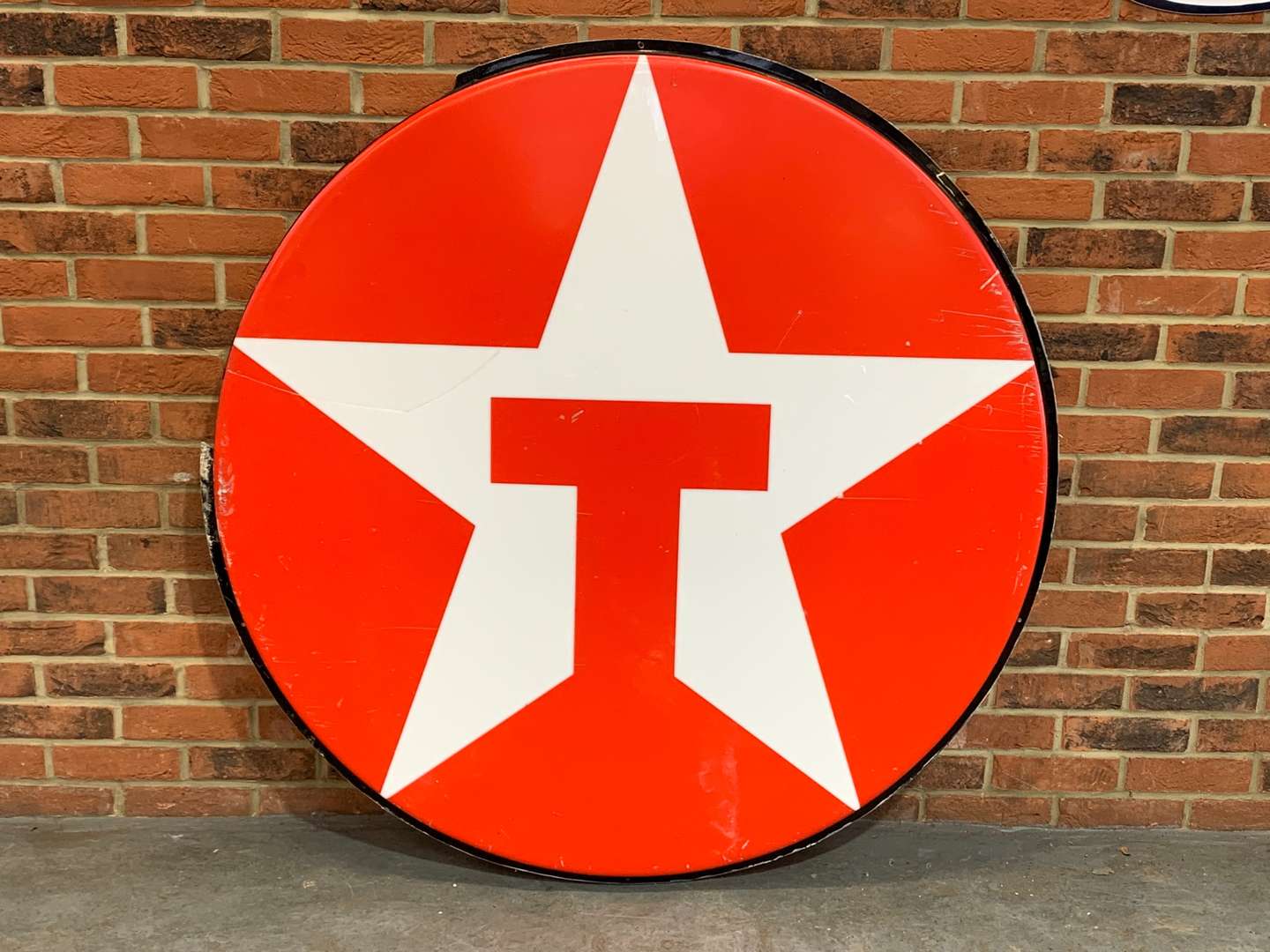 <p>Large Plastic Texaco Sign a/f</p>