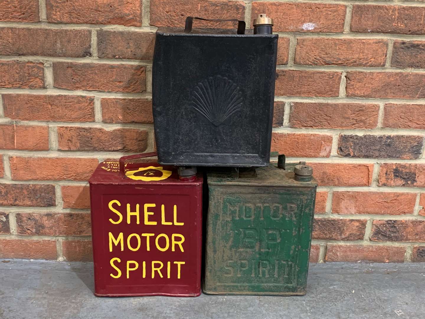 <p>Three, Two Gallon Fuel Cans&nbsp;</p>