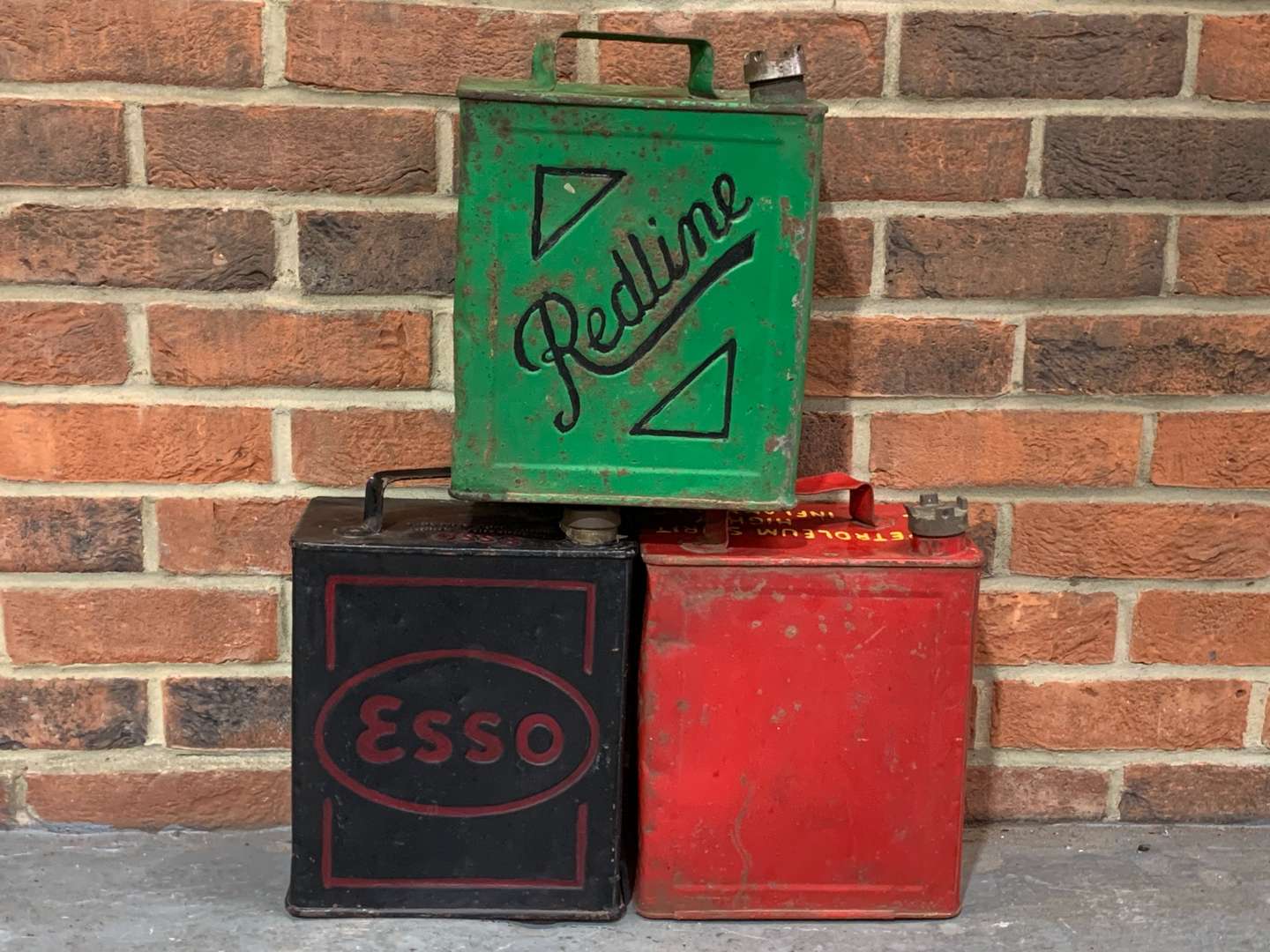 <p>Three, Two Gallon Fuel Cans&nbsp;</p>