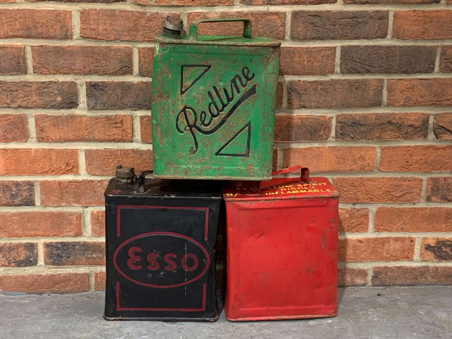 <p>Three, Two Gallon Fuel Cans&nbsp;</p>