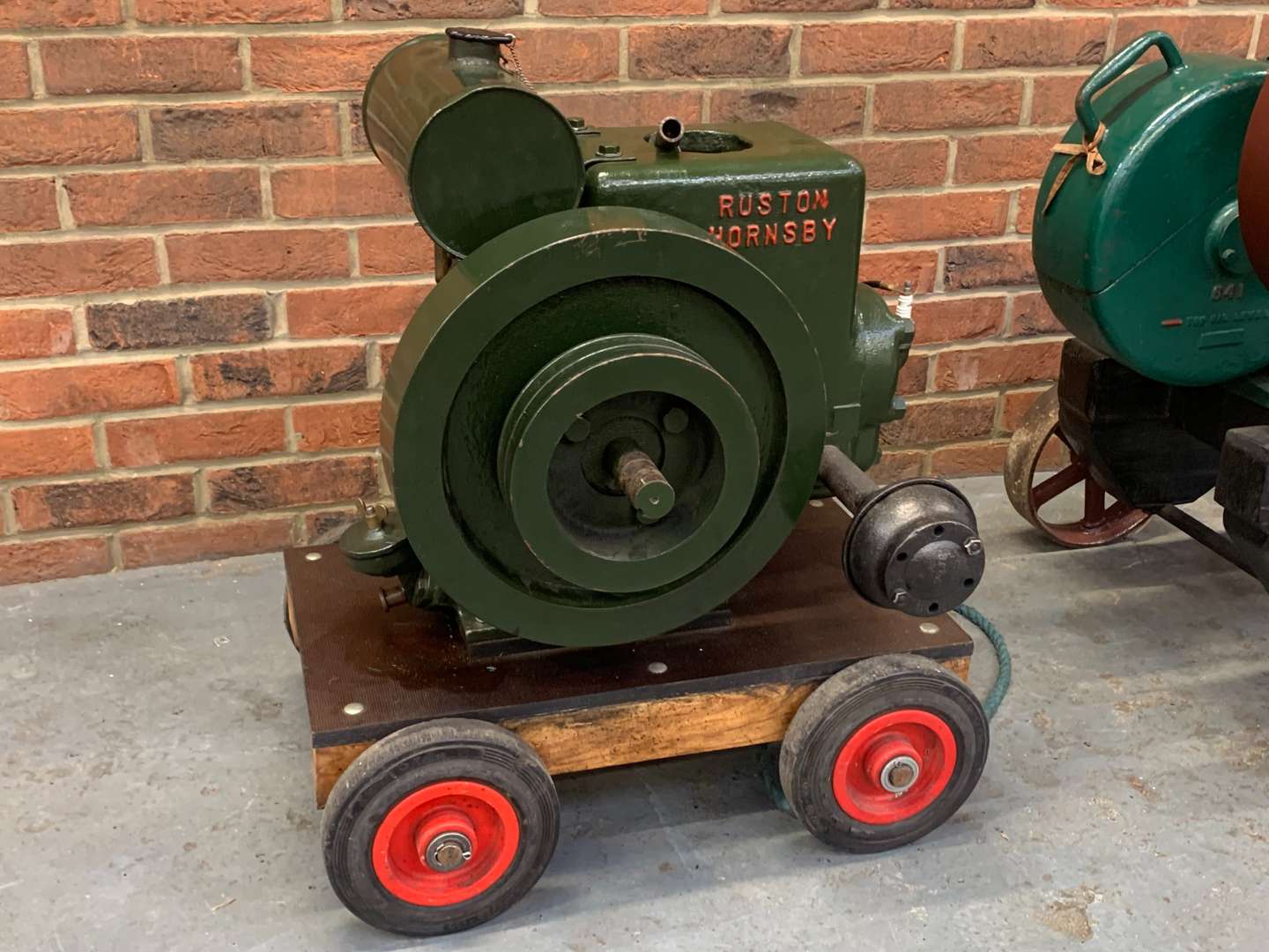 <p>Stationary Engine and two Ruston Hornsby Belt Driven Pumps (3)</p>