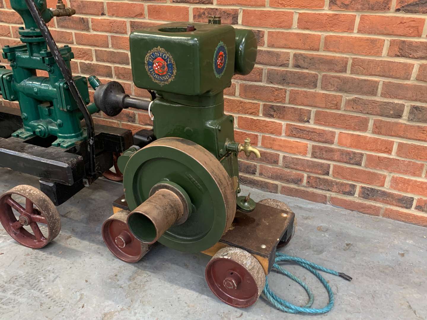 <p>Stationary Engine and two Ruston Hornsby Belt Driven Pumps (3)</p>