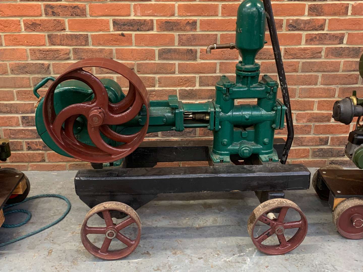 <p>Stationary Engine and two Ruston Hornsby Belt Driven Pumps (3)</p>