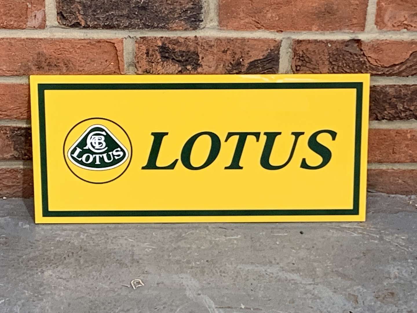 <p>Lotus Perspex Sign</p>