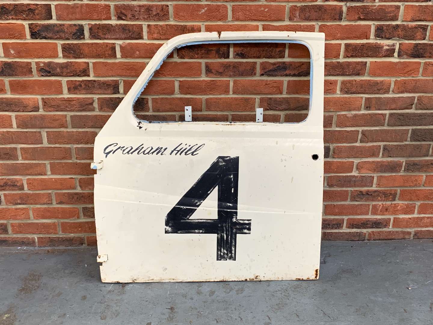 <p>Graham Hill Liveried Door Display</p>