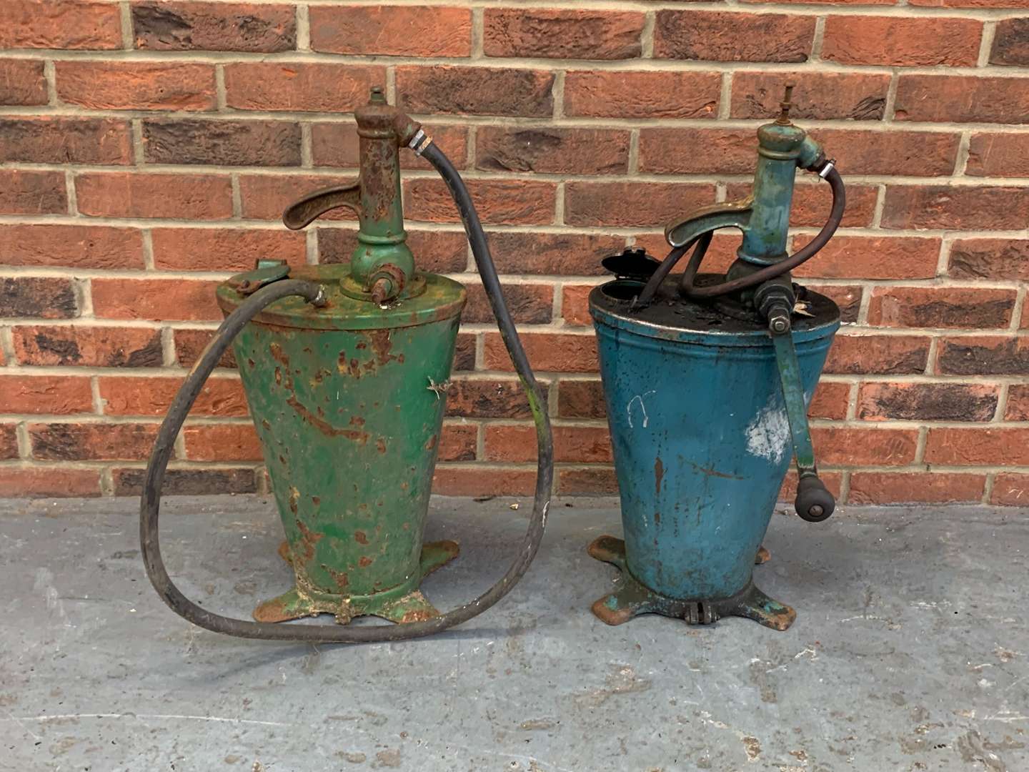 <p>Two Forecourt Oil Dispensers&nbsp;</p>