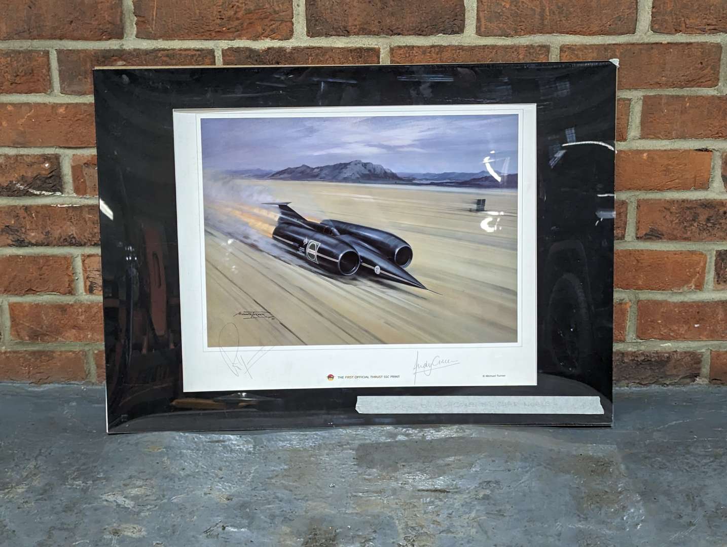 <p>Micheal Turner Signed Print</p>