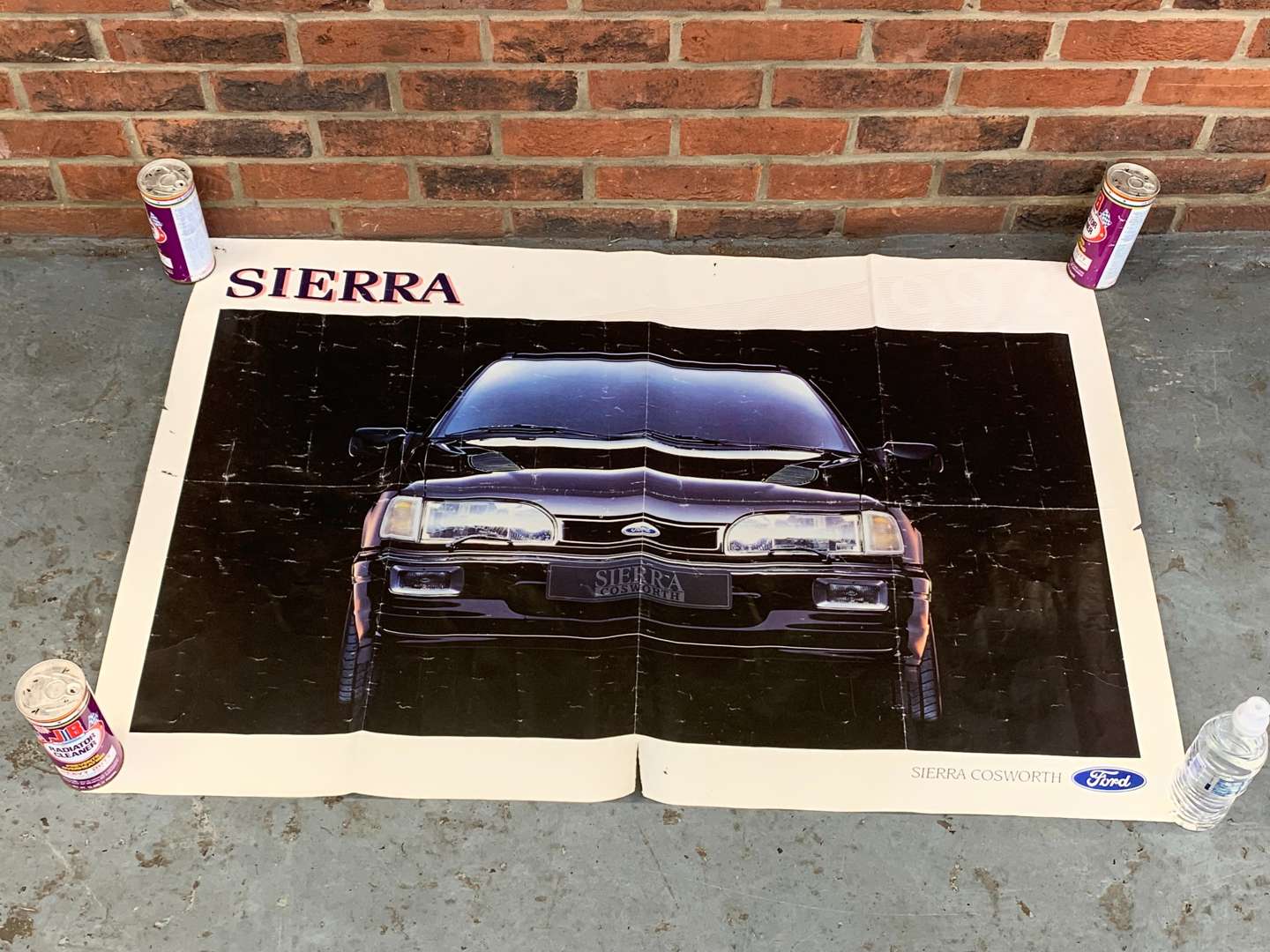 <p>Unframed Original Sierra Sapphire RS Cosworth Poster</p>