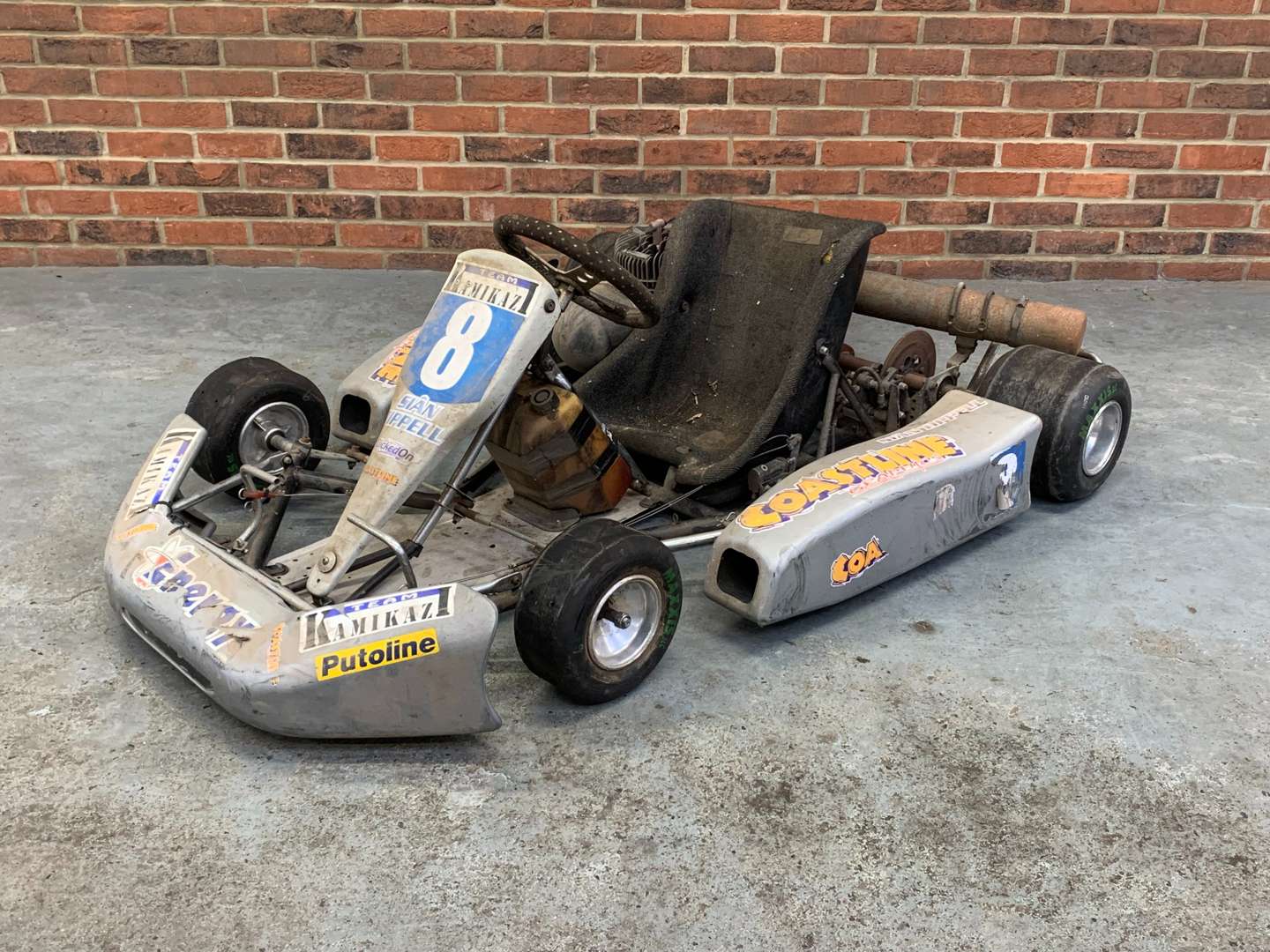 <p>Petrol Go Kart (For Repair)</p>