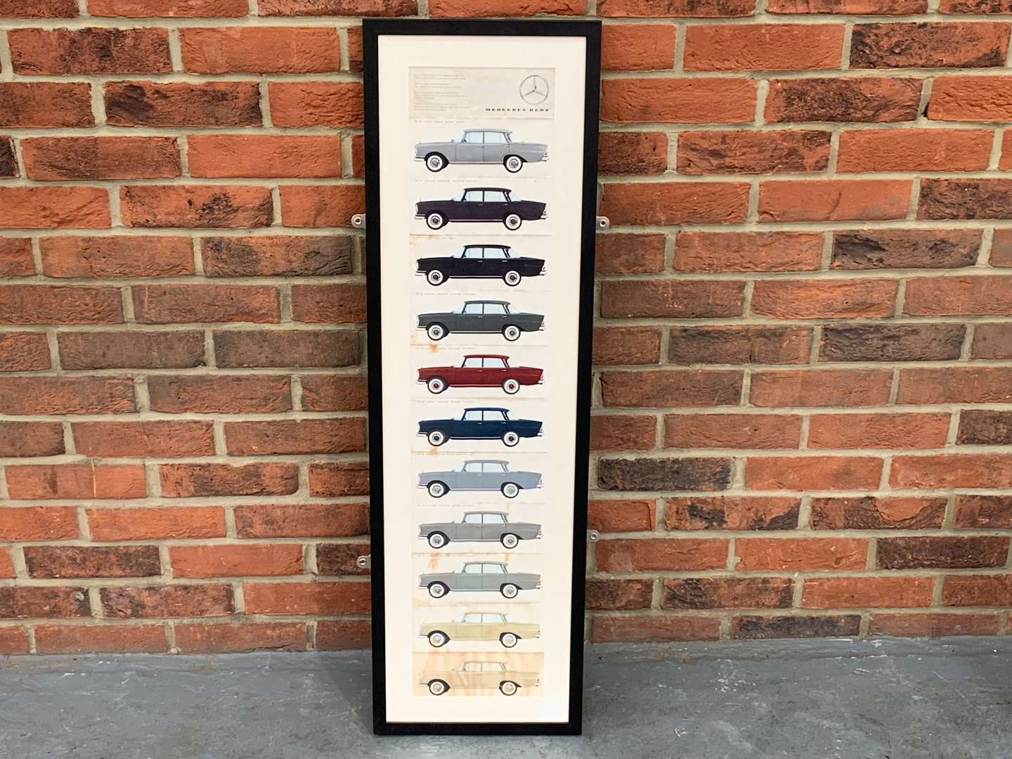 <p>Mercedes-Benz Framed Print</p>