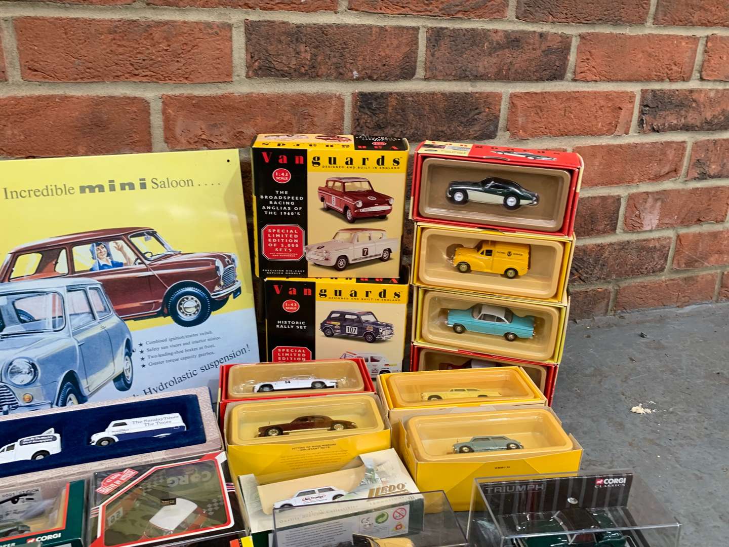 <p>Quantity of Boxed Model Cars</p>