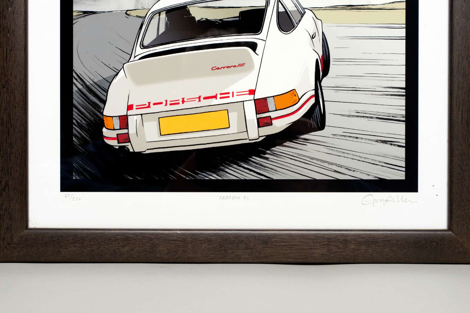 <p>GUY ALLEN, 3 x limited edition prints, “Muira”, “Carrera RS", “BMW 2002 Turbo”,</p>