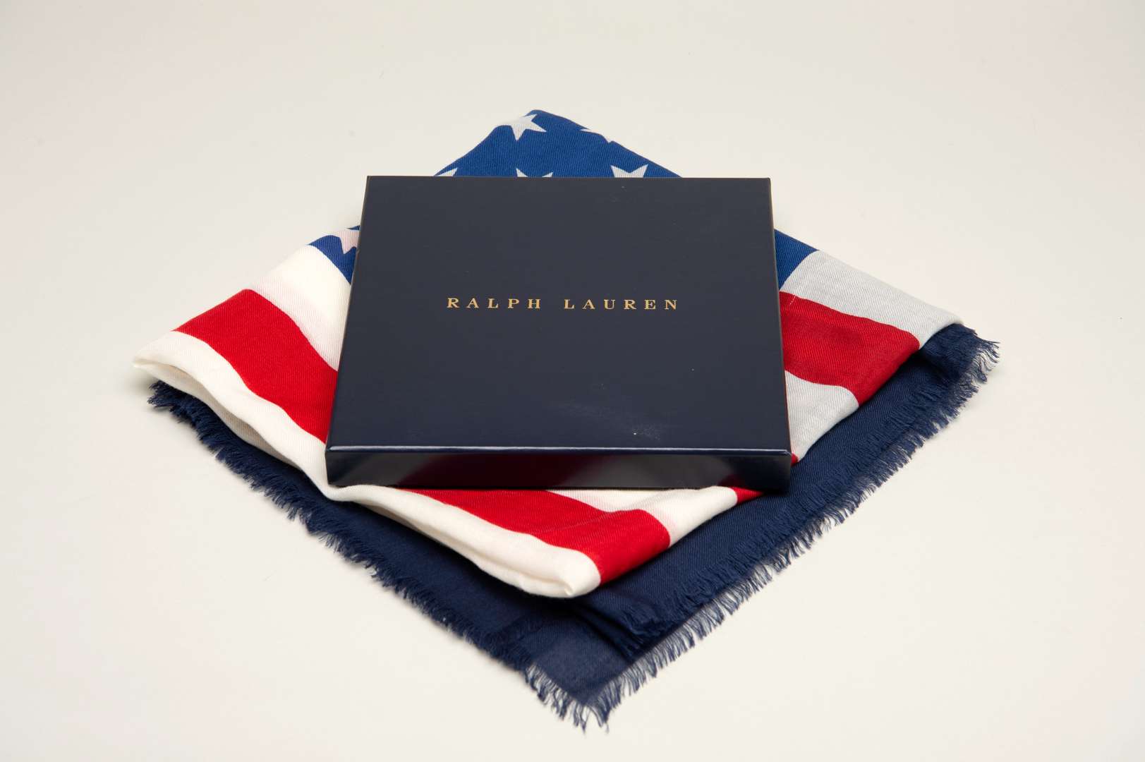 <p>3 designer scarves, include Ralph Lauren, Louis Vuitton and Armani</p>