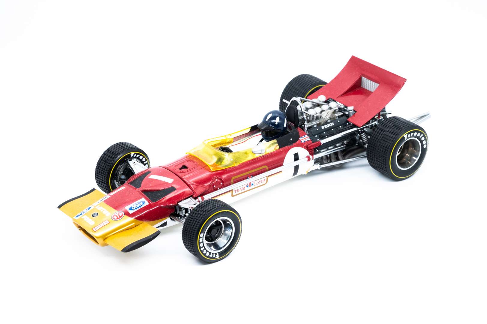 <p>A collection of 5 various Team Lotus models</p>