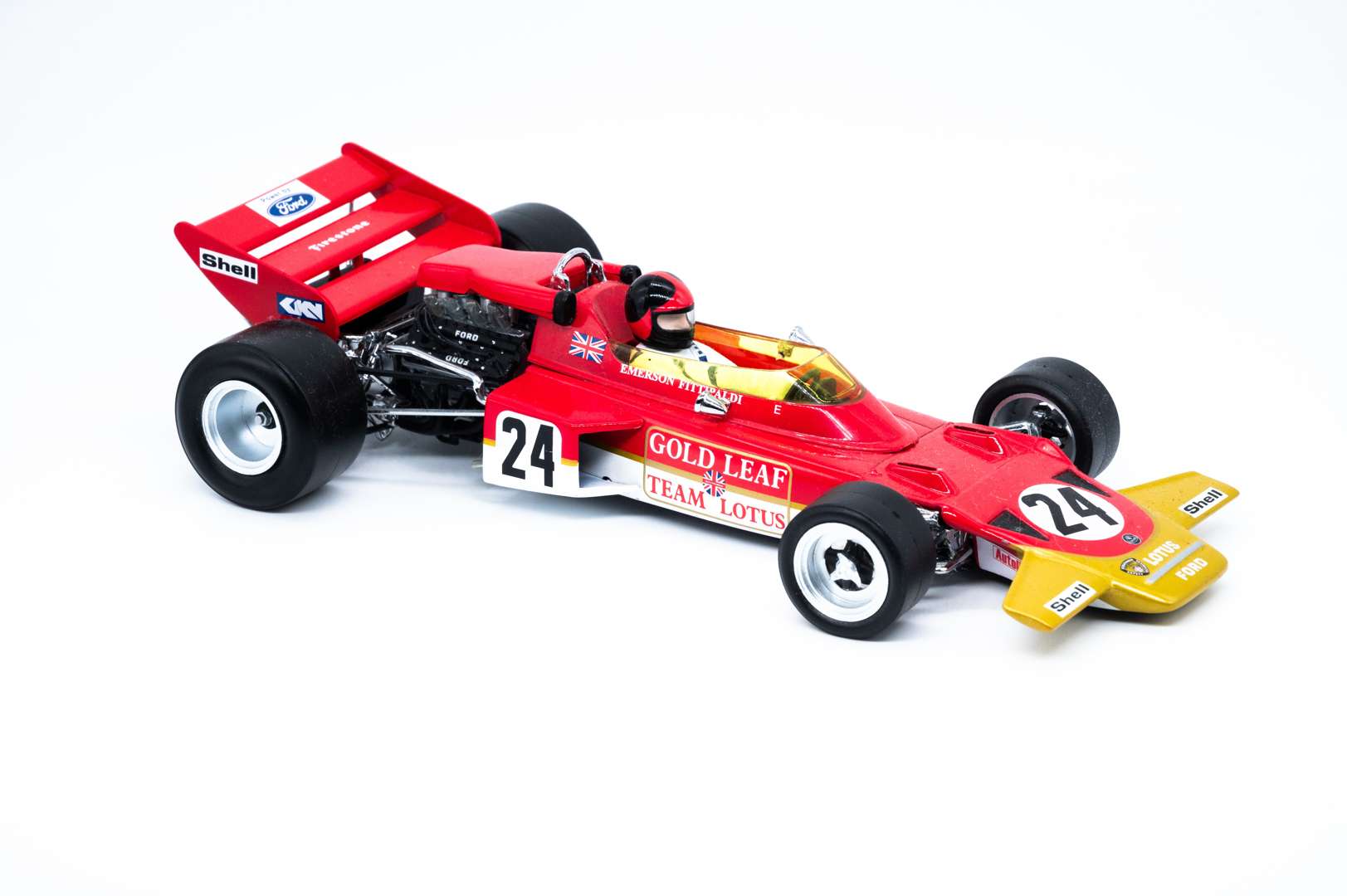 <p>A collection of 5 various Team Lotus models</p>