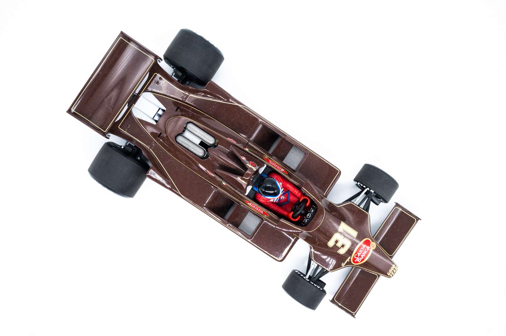 <p>A collection of 5 various Team Lotus models</p>