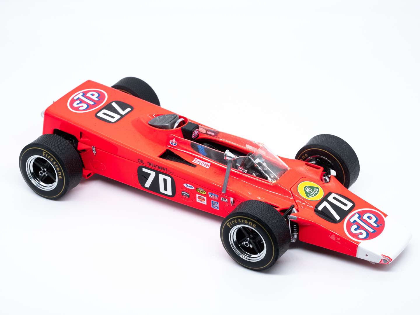 <p>A collection of 5 various Team Lotus models</p>