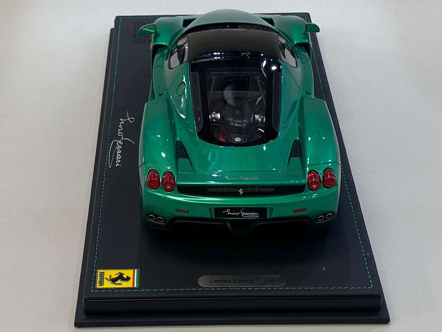 <p>BBR, FERRARI, 2004, Enzo, metal green, 1:18</p>