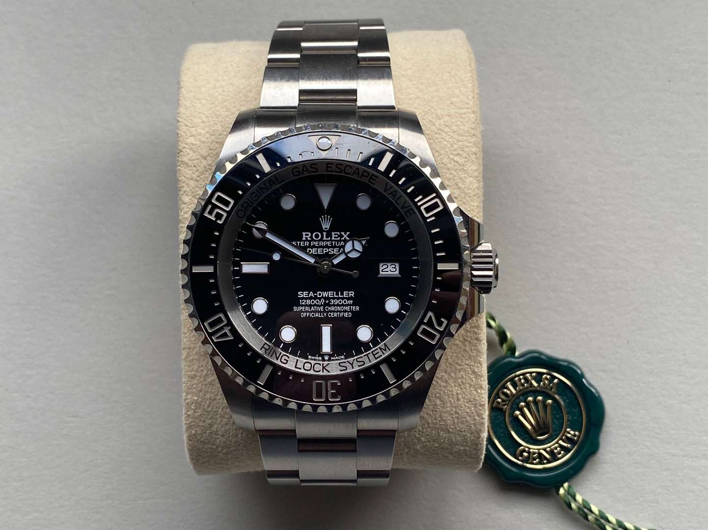 <p>ROLEX. DEEPSEA, SEA DWELLER, Model 126660, Serial 6NR55091, Purchased 2022</p>