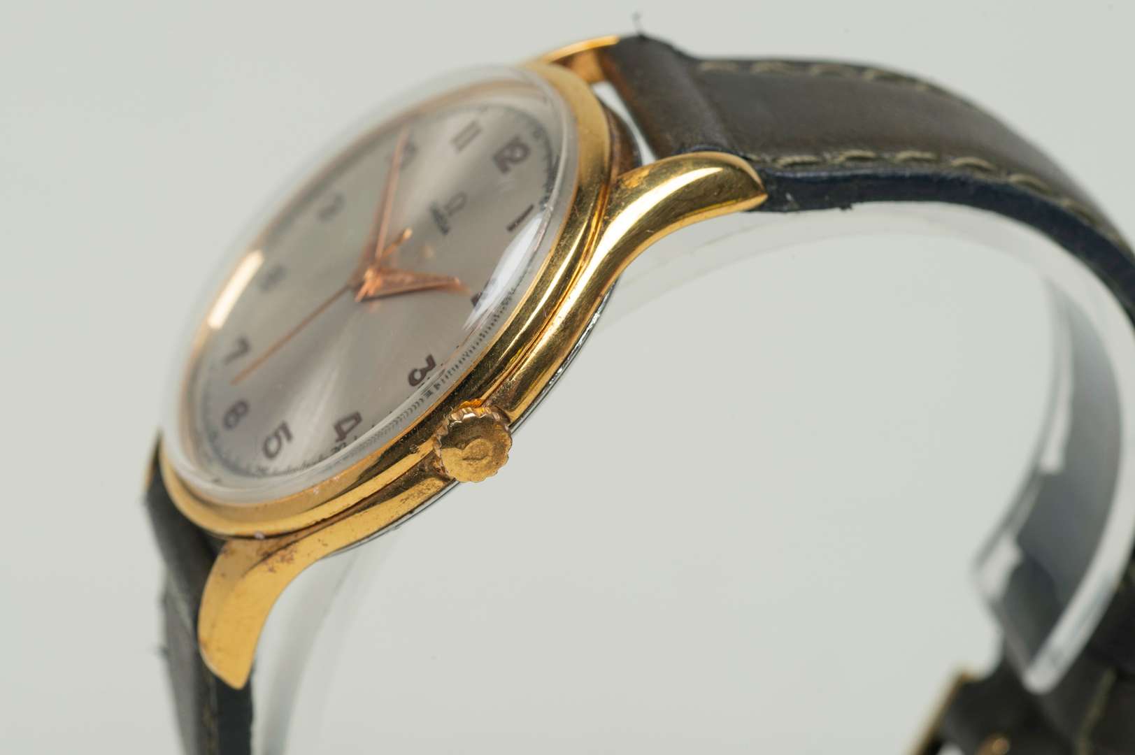 <p>OMEGA, a second half of the 20th century gold plated, centre seconds wristwatch.</p>