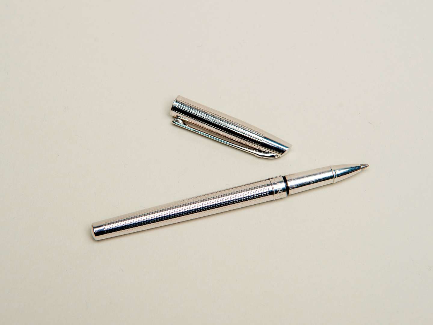 <p>CARAN D'ACHE FOR PATEK PHILIPPE, a cased ball point pen</p>