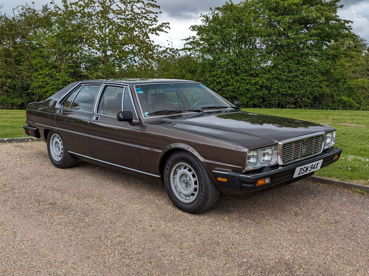 <p>1982 MASERATI QUATTROPORTE SERIES III LHD</p>