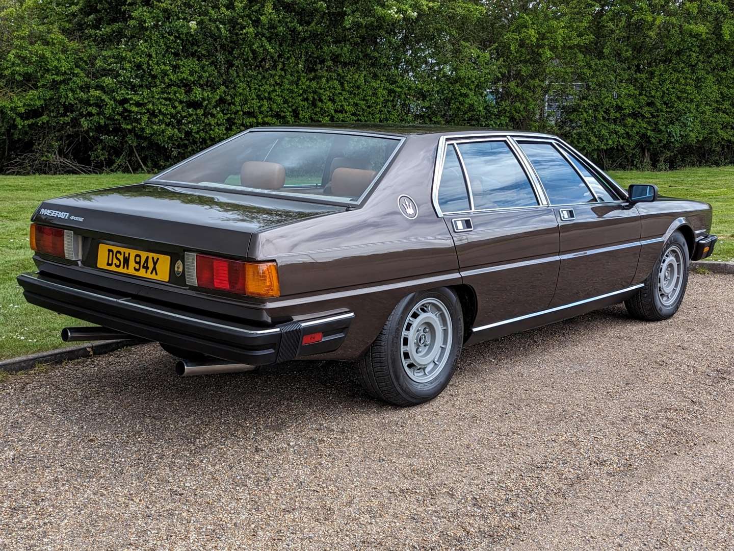 <p>1982 MASERATI QUATTROPORTE SERIES III LHD</p>