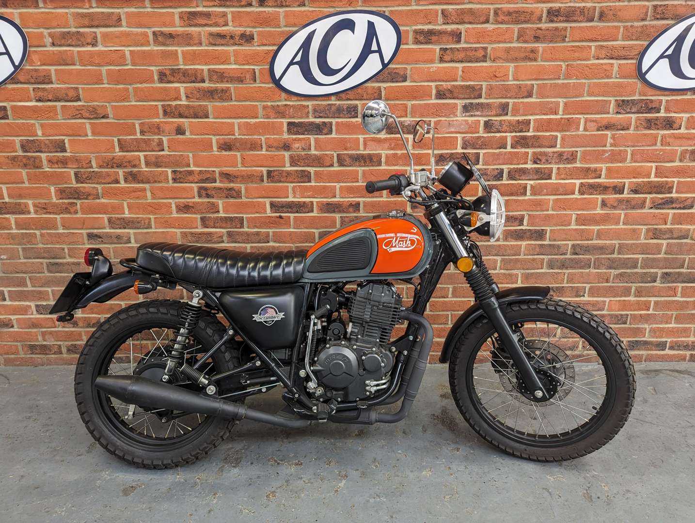 <p>2018 MASH SCRAMBLER 400CC</p>