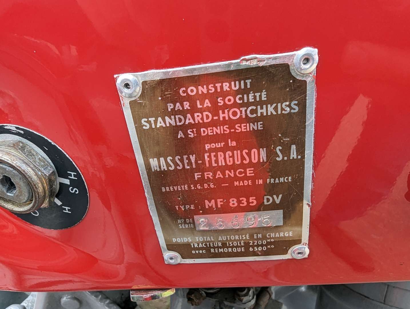 <p>1959 MASSEY FERGUSON 35 VINEYARD 4.0 DIESEL</p>