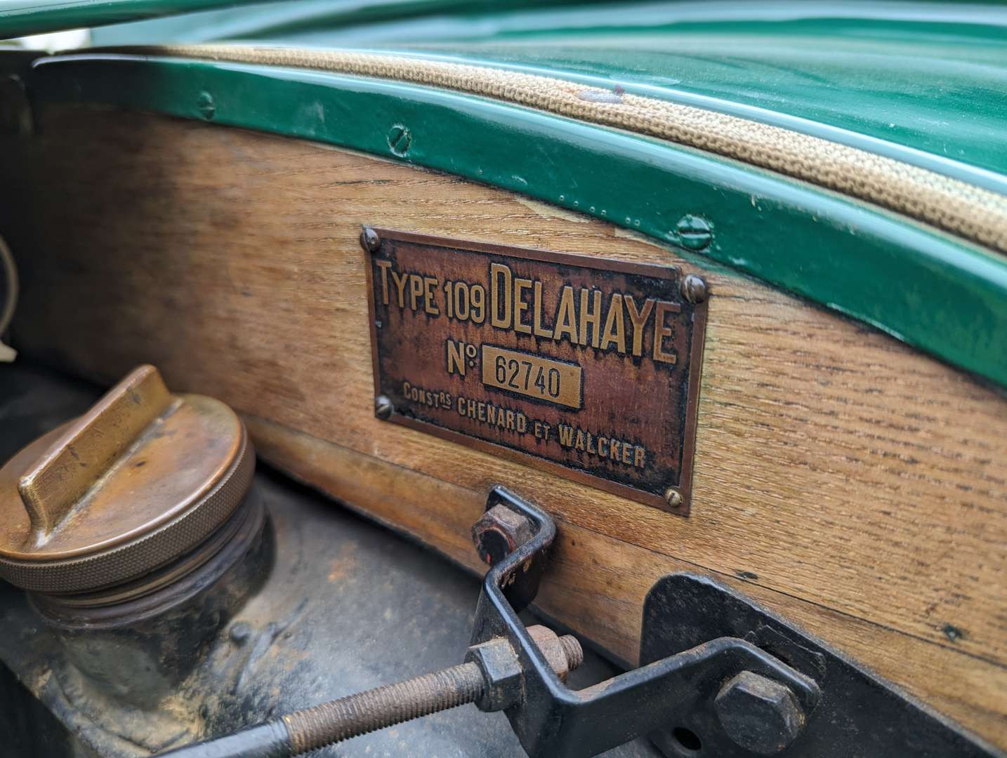 <p>1928 DELAHAYE 109 TOURER&nbsp;</p>