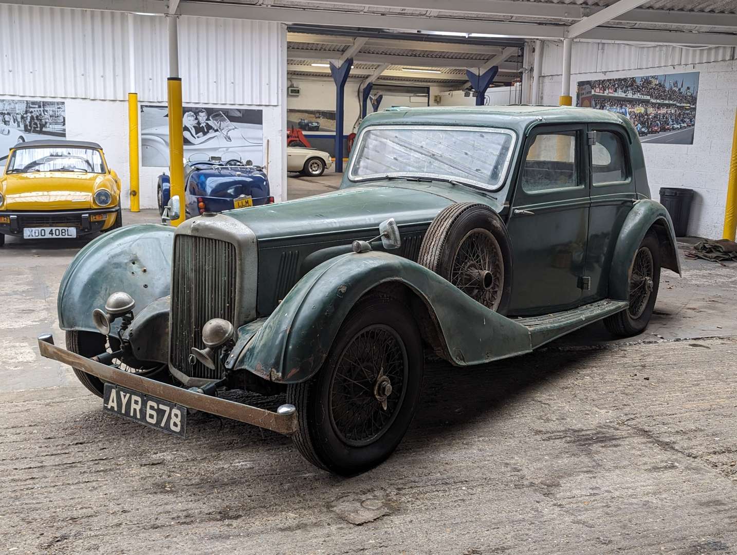 <p>1936 ALVIS SPEED 25 CHARLESWORTH SALOON&nbsp;</p>