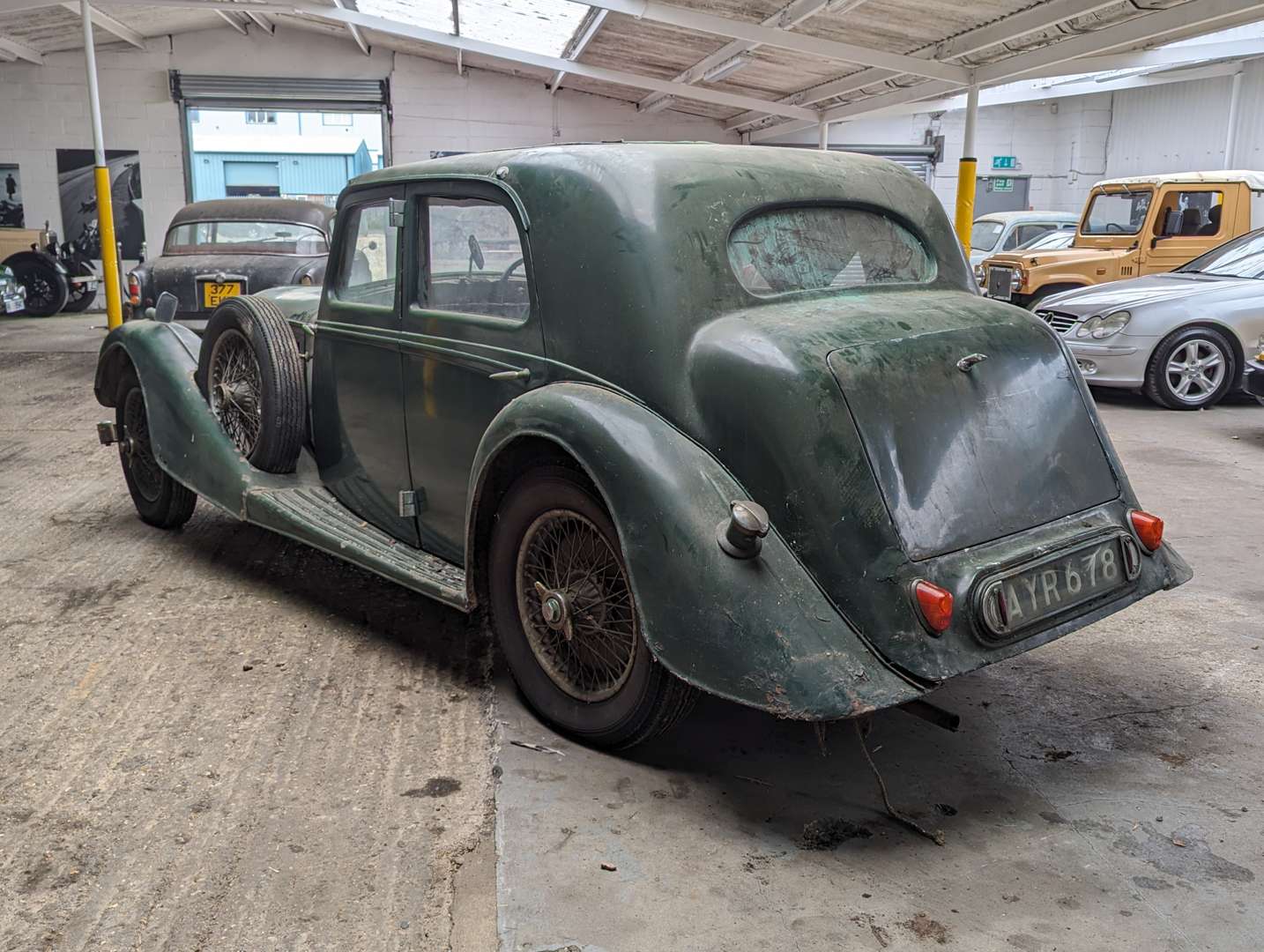 <p>1936 ALVIS SPEED 25 CHARLESWORTH SALOON&nbsp;</p>