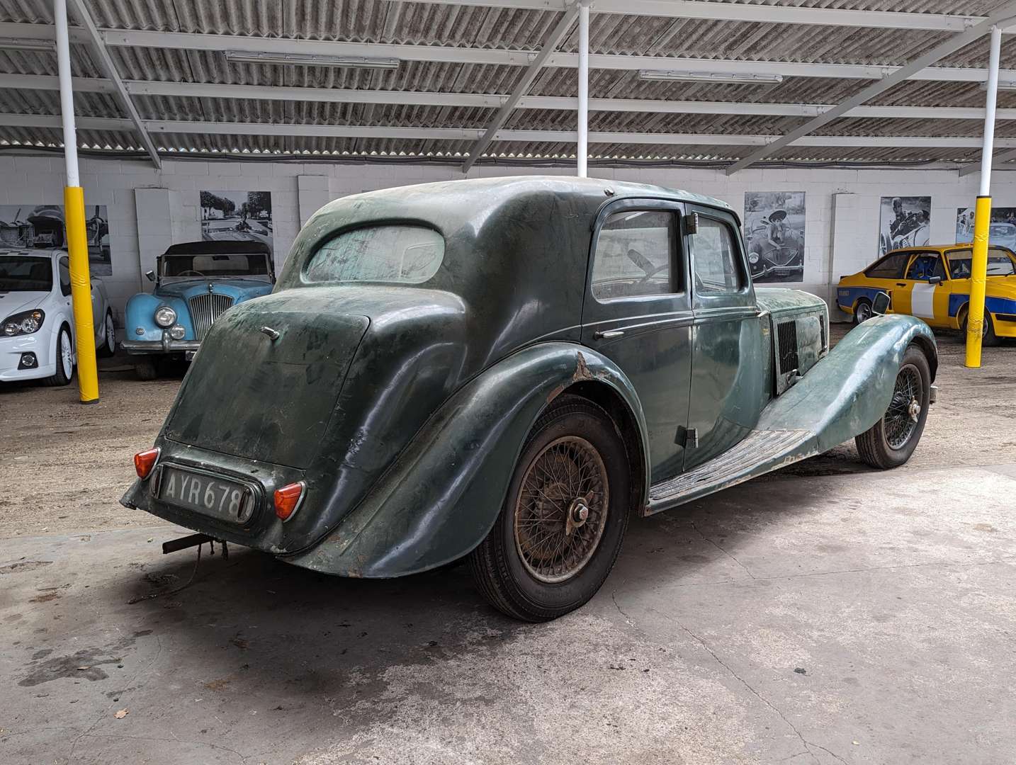 <p>1936 ALVIS SPEED 25 CHARLESWORTH SALOON&nbsp;</p>