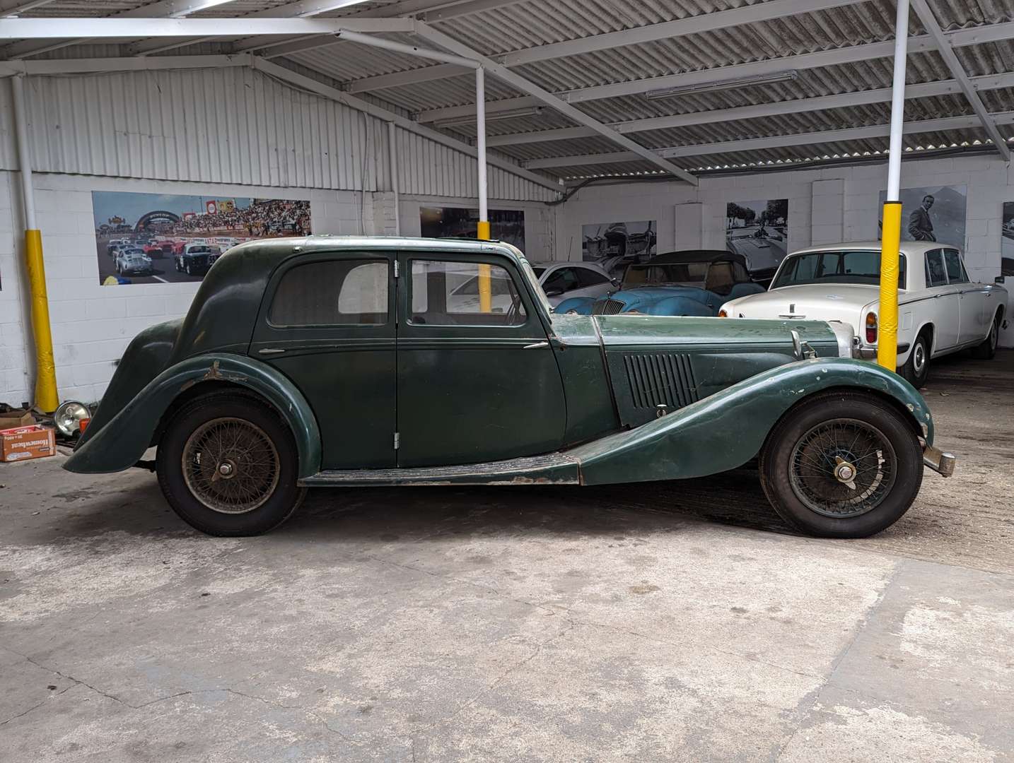 <p>1936 ALVIS SPEED 25 CHARLESWORTH SALOON&nbsp;</p>