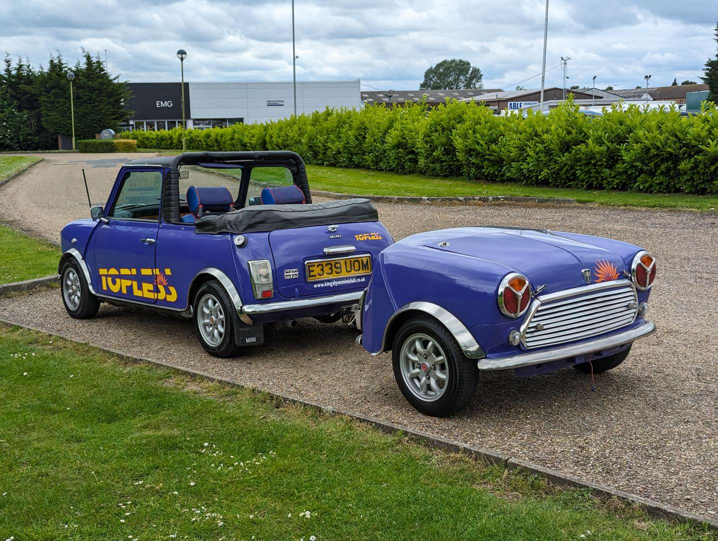 <p>1988 AUSTIN MINI TOPLESS&nbsp;</p>