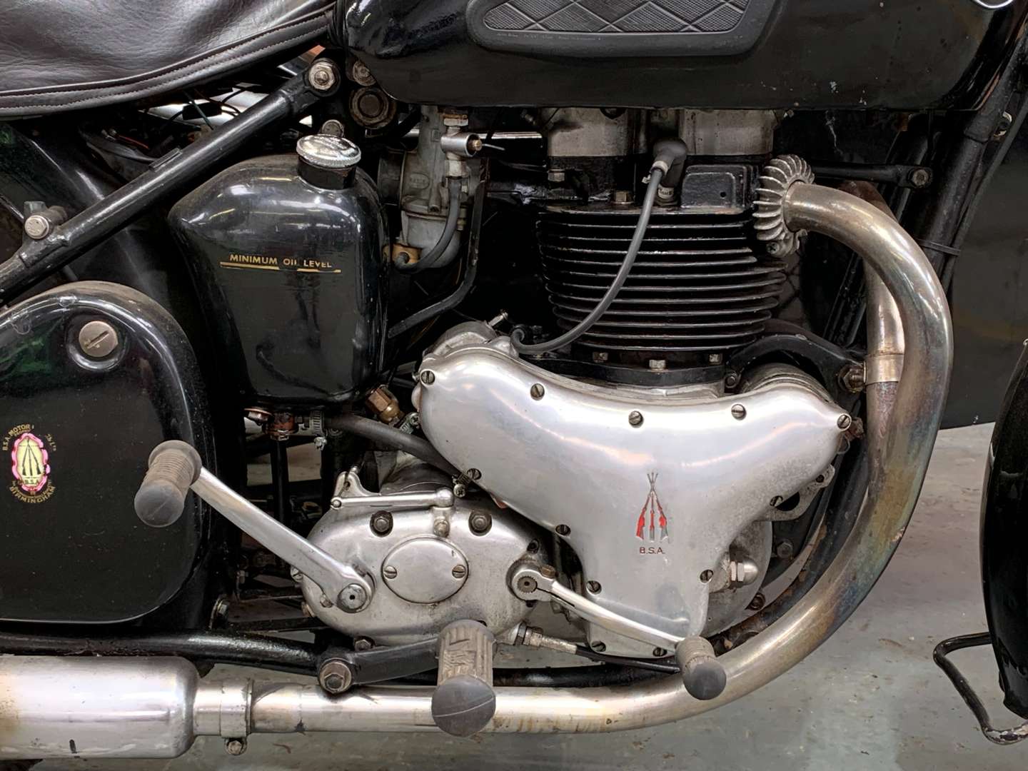 <p>1952 BSA A10 650CC COMBINATION&nbsp;</p>