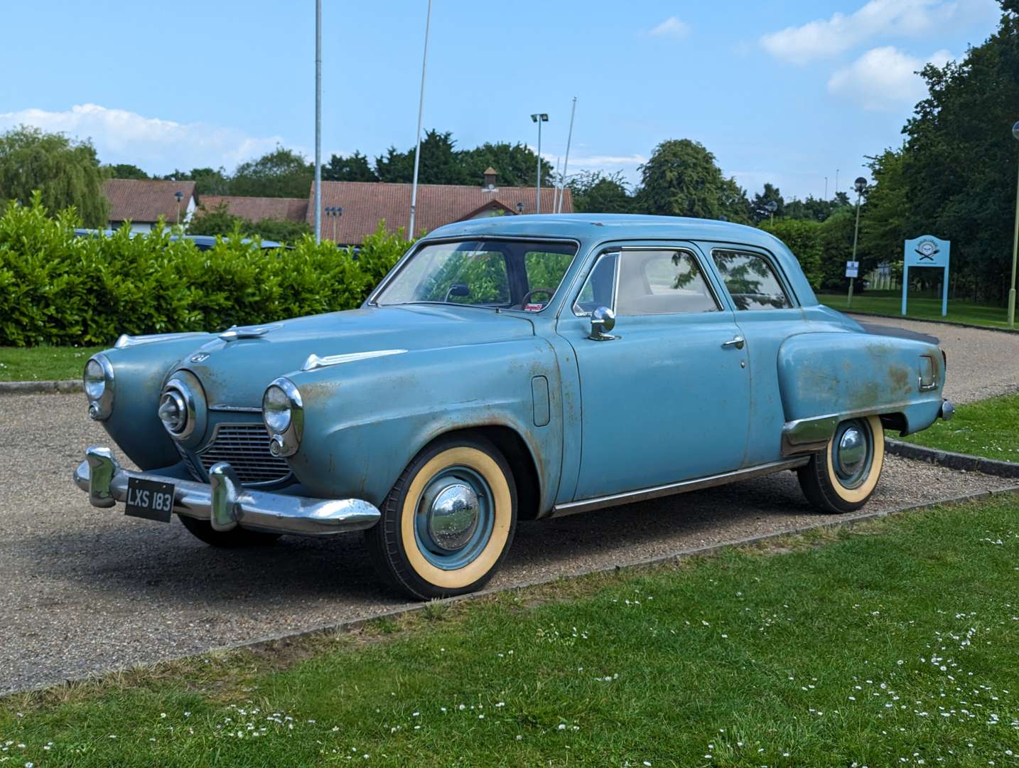 <p>1951 STUDEBAKER COMMANDER V8 LHD</p>