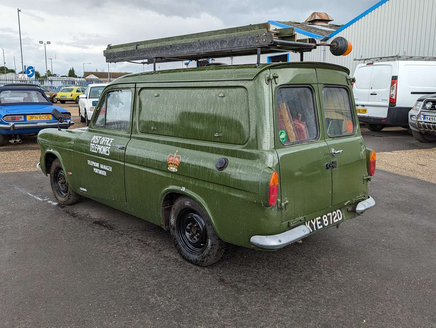 <p>1966 FORD ANGLIA VAN</p>