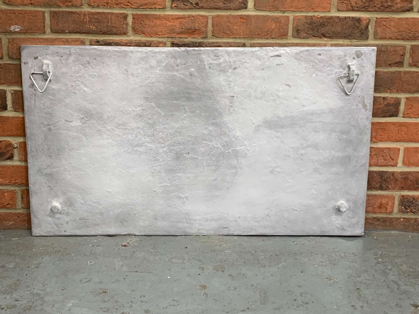 <p>Large Aston Martin Cast Aluminum Sign</p>